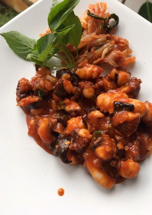 Foto resep Nakji Bokkeum (octopus tumis korea)