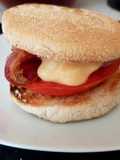 My Tomato Bacon & Black Pudding Muffin 🙄