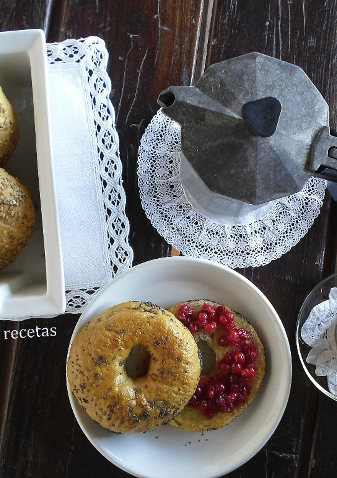 Una foto de Bagels