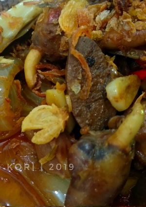 Foto resep Gongso Ati Ampela