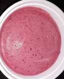 Helado casero de proteínas