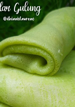 Foto resep Dadar gulung isi unti kelapa