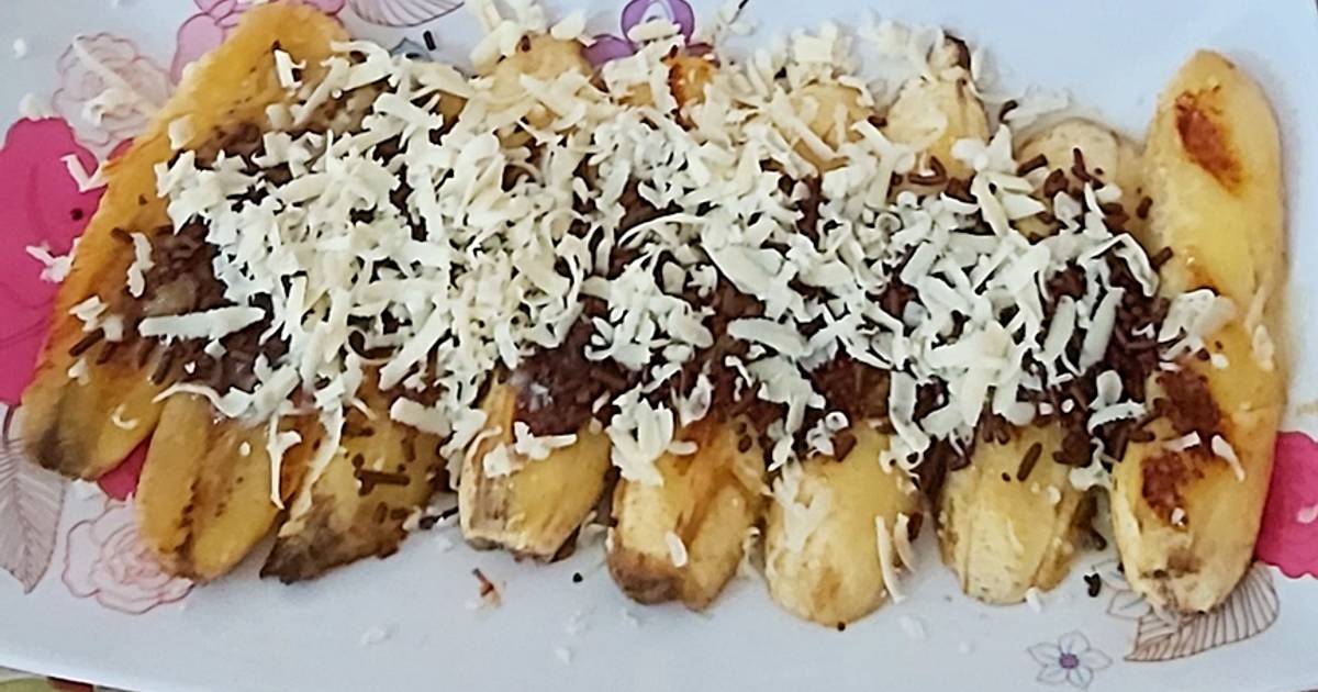 945 resep  pisang  bakar coklat keju enak dan sederhana 