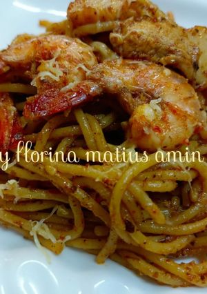 Gambar Spaghetti Goreng Pedas