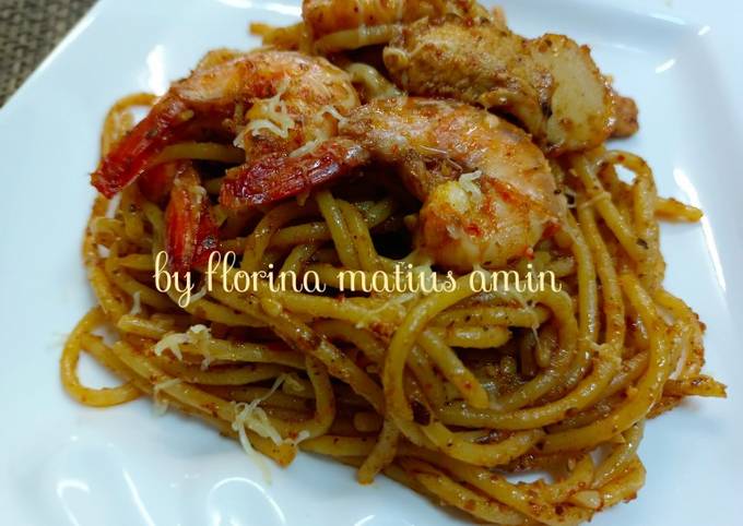 Resipi Spaghetti Goreng Pedas Oleh Florina Matius Amin Cookpad