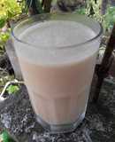 Smoothie especiado de banana