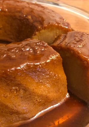 Una foto de Pudín de Dulce de Leche