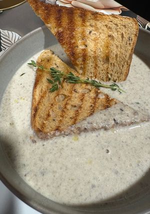 صورة لوصفة شوربة الفطر