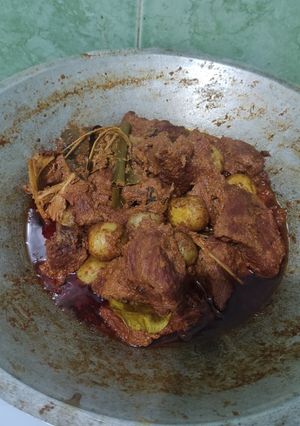 Foto resep Rendang Daging simple