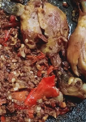 Foto resep Sambal bawang kacang