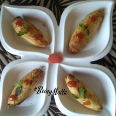 Airfried Vegetables Bread Rolls A picture of Airfried Vegetables Bread Rolls.