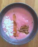 Smoothie bowl de Morangos e Framboesas