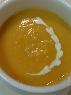 簡易版 南瓜濃湯 的食譜成品照片