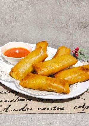 Foto resep Lumpia Sayuran Telur