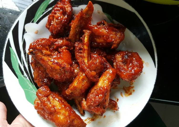 Resep Yangnyeom chiken (korean spicy chicken) Anti Gagal