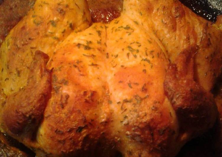 Recipe of Quick Oven baked marinated chicken