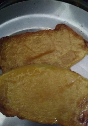 A picture of Fried pumpkin.