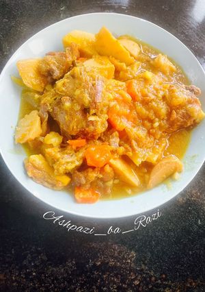 عکسی از دستور خورش به