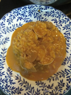 Una foto de Risotto mar y montaña