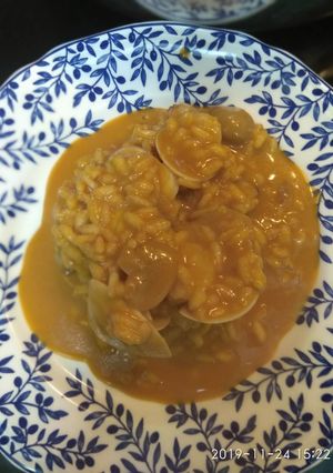 Una foto de Risotto mar y montaña