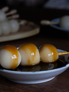 Mitarashi Dango (Japanische Süßigkeit) Rezepthauptbild