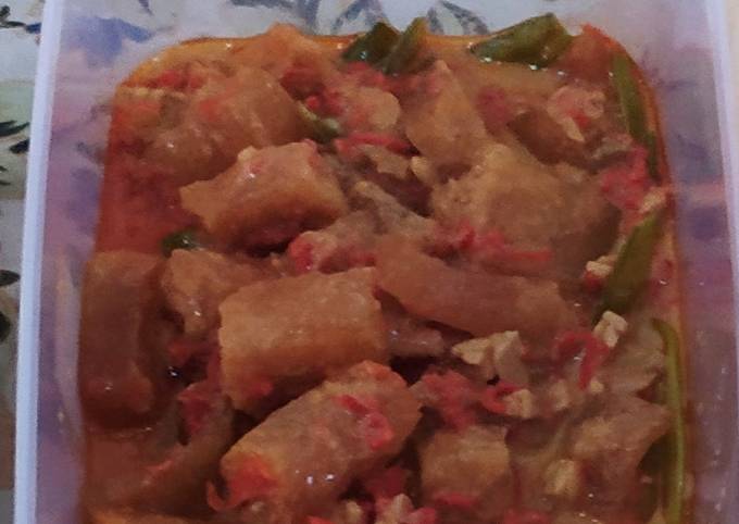 Sambel goreng krecek dan kentang