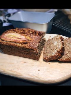 Hình của món EATCLEAN: BÁNH CHUỐI CACAO YẾN MẠCH.