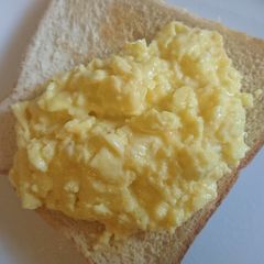 A picture of Best scrambled egg recipe ever.