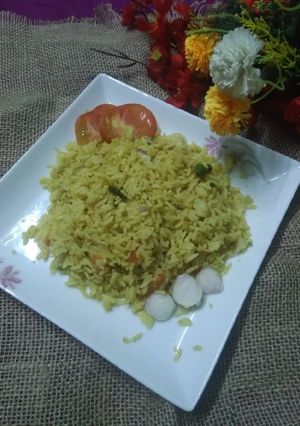 ভাজা ভাত রেসিপির প্রধান ছবি