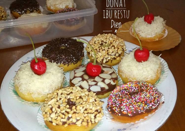 Bagaimana Membuat Donat 🍩 Ibu Restu Anti Gagal