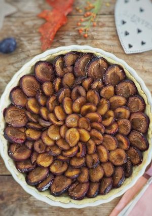 Une photo de Tarte aux quetsches
