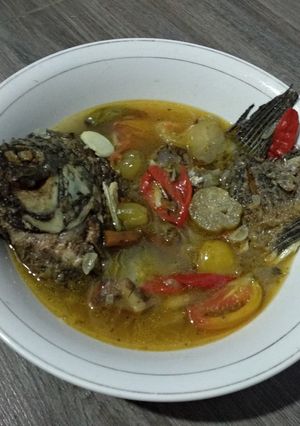 Foto resep Asem asem ikan nila sederhana