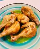 🍗 Đùi gà chiên giòn sốt cam 🍊