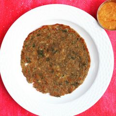 A picture of Mixed flour roti.