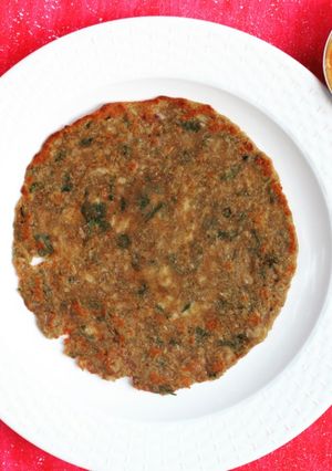 A picture of Mixed flour roti.