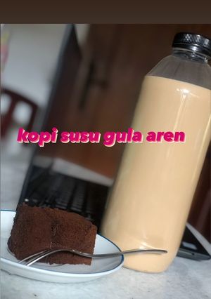 Foto resep Kopi Susu Gula Aren Literan