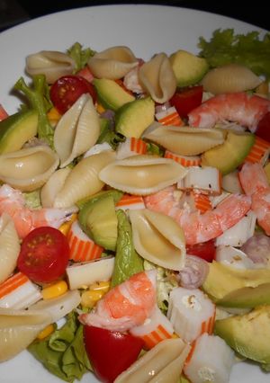 Une photo de Salade fraîcheur océane