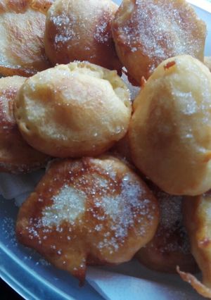 Una foto de Buñuelitos de banana