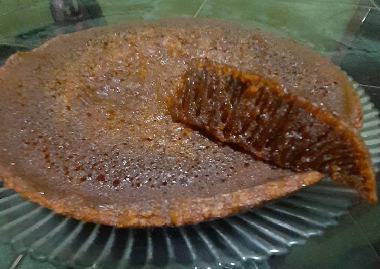 Resep @GURIH Bolu Karamel Minimalis Teflon Anti Gagal menu kue harian
