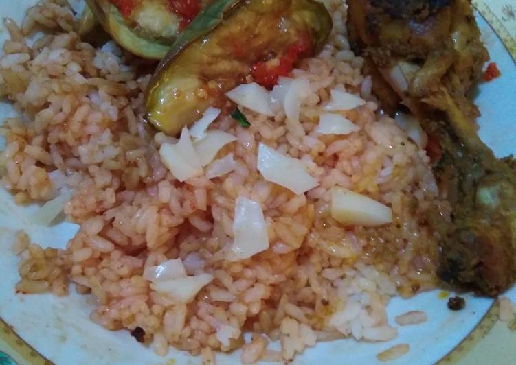 Resep Nasi Goreng Kecap Saos Tabur Mozarella cheese Anti Gagal