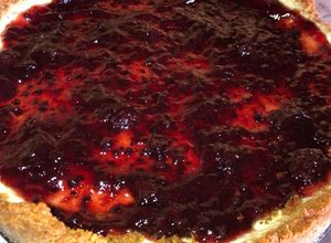Una foto de Cheesecake de frutos rojo