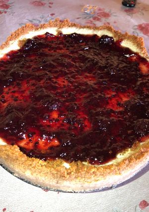 Una foto de Cheesecake de frutos rojo