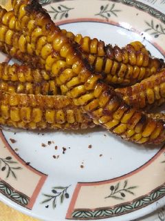 O poză a rețetei "Coaste picante" din porumb 😯😉🌽.
