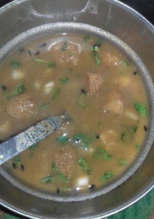 A picture of Mixed Veg Soup.