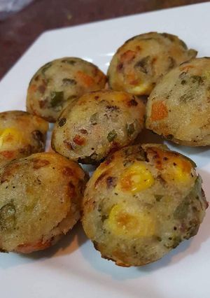 A picture of Oats and veggie Apppe.