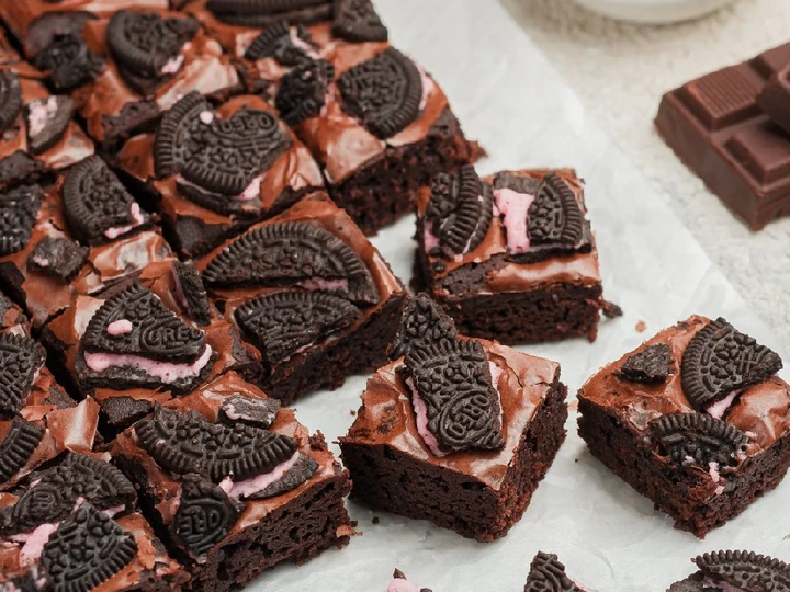Langkah Gampang Membikin Resep Brownies Panggang (Shiny Crust Brownies) - anti gagal yang Sempurna Anti Ribet, Mantap