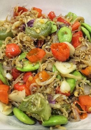 Foto resep Tumis Pete Teri Medan