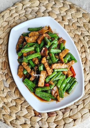 Foto resep Tumis Kacang Panjang Tempe