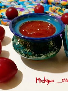عکسی از دستور رب آلو قرمز