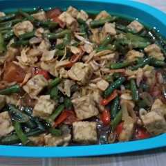 รูปของ Tumis Tempe Kacang Panjang